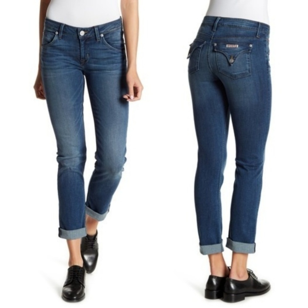Hudson jeans Bacara straight flood cuff